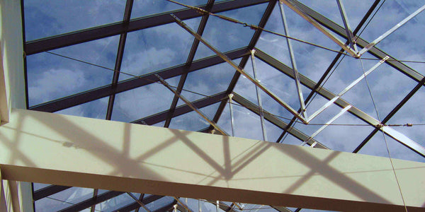 Skylight allowing natural lighting elements into indoor space