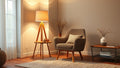Scandinavian living room with Nordic floor lamp, embodying Nordic Floor Lamp Specifications: Timeless Design for 2026 Interiors.