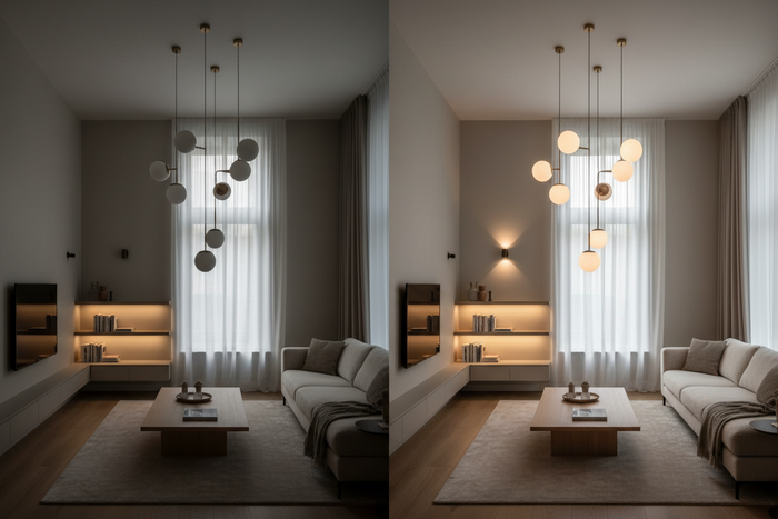 How Lighting Affects Perception of Space