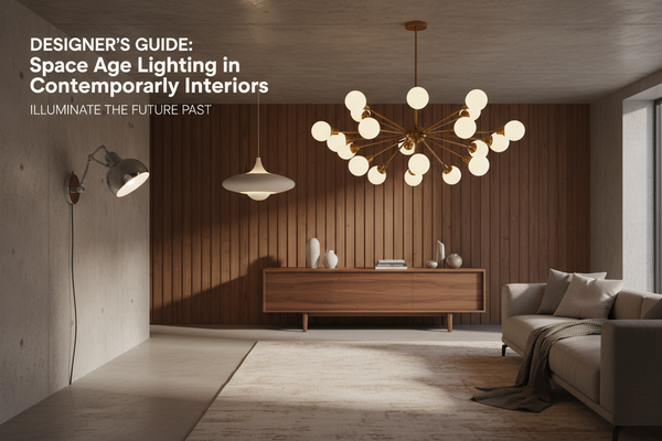 Space Age Lighting: How to Bring Atomic Age Design Into a Modern Home