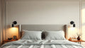 The Perfect Bedside Wall Lamp for Summer Light Bedrooms in a modern minimalist setting