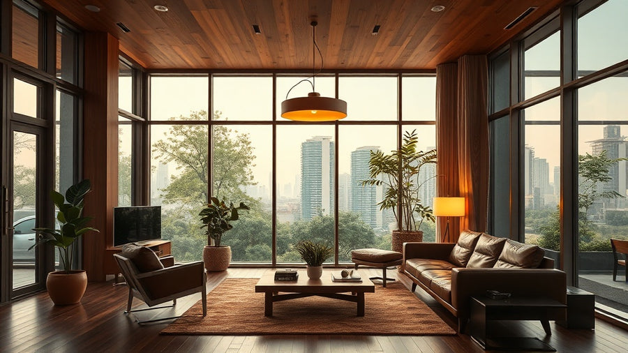 The Complete Buyer's Guide to Mid-Century Modern Lighting for Your 2026 Home Renovation - stylish living room interior design