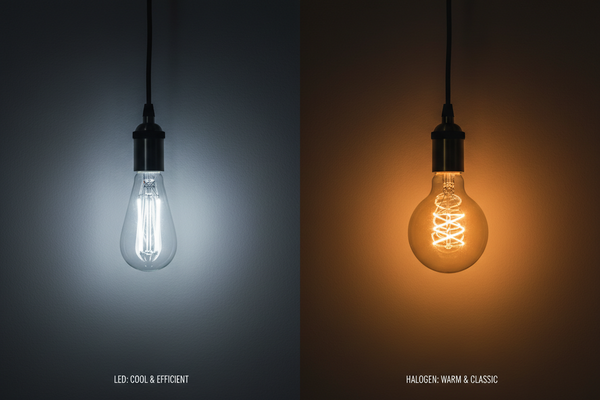 The Pros and Cons of LED vs Halogen Lighting