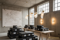 Nauradika ships internationally - Our Atelier with FedEx shipping boxes