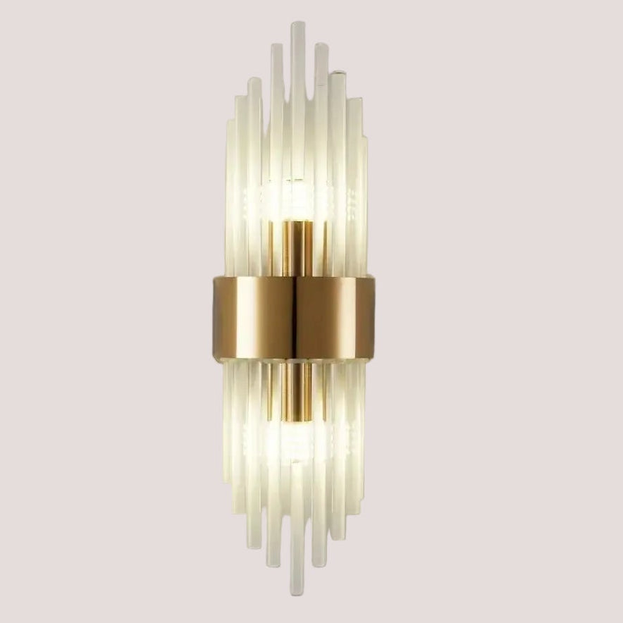 Black or Golden Art Deco Mural Lamp showcasing elegant design with modern finishes and versatile wall-mounted features.