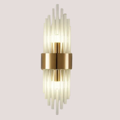 Black or Golden Art Deco Mural Lamp showcasing elegant design with modern finishes and versatile wall-mounted features.