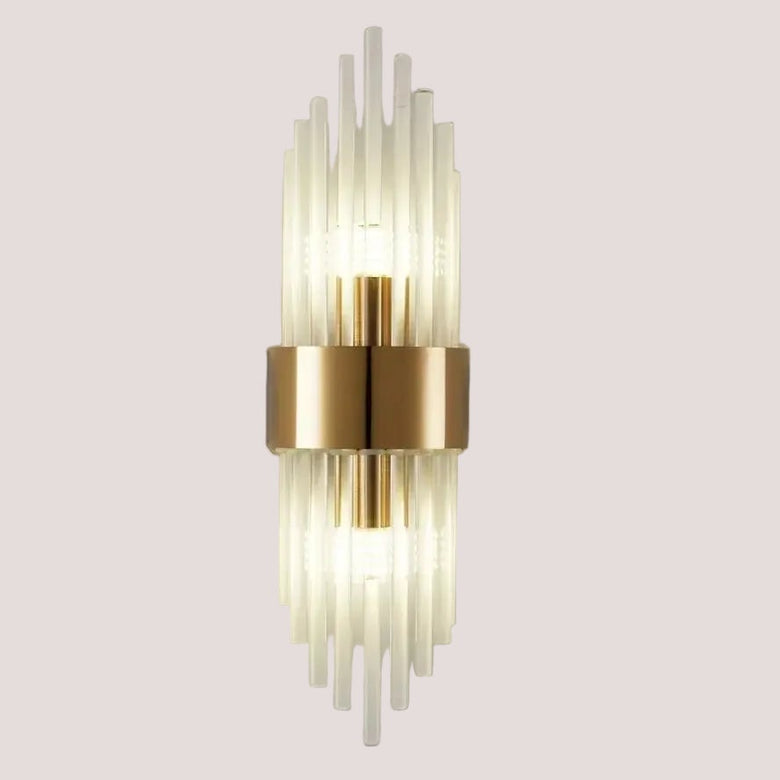 Black or Golden Art Deco Mural Lamp showcasing elegant design with modern finishes and versatile wall-mounted features.