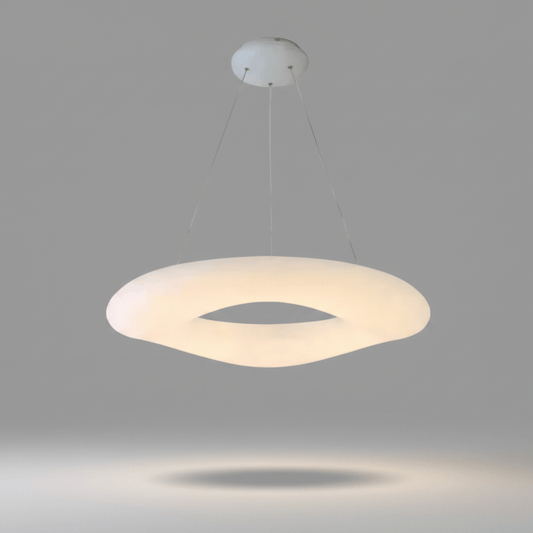 hero - Modern ceiling light fixture on a neutral background