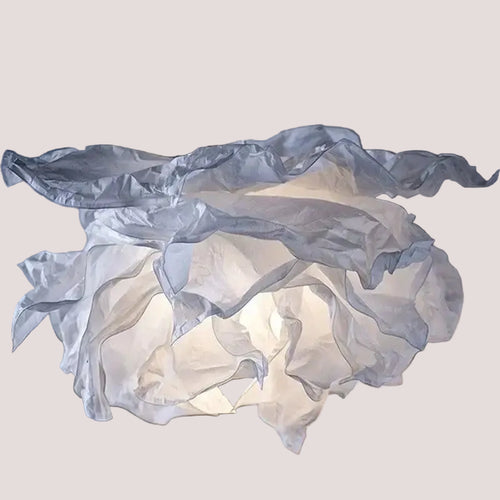 Cloud Like Paper Lamp Shade up to 70cm wide, eco-friendly design creating a whimsical atmosphere.