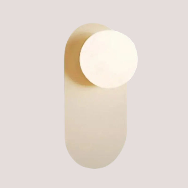 Discover the Vintage Elegance of the 70s-Inspired Metal and Glass Sconce, featuring a unique design in modern colors.