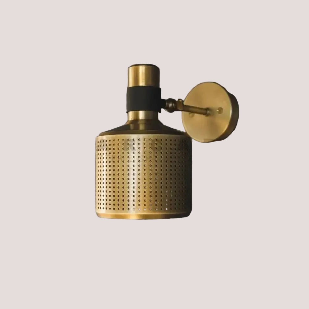 Elegant Radiance: The Gold LED Wall Lamp – Where Style Meets Function, showcasing a distinctive gold finish.