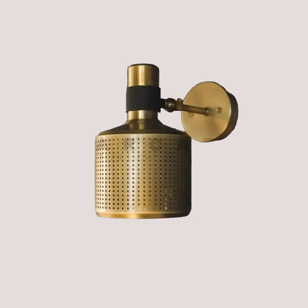 Elegant Radiance: The Gold LED Wall Lamp – Where Style Meets Function, showcasing a distinctive gold finish.