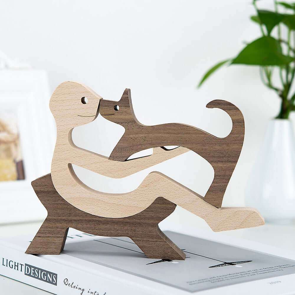 Danish Wooden Animals Ornaments