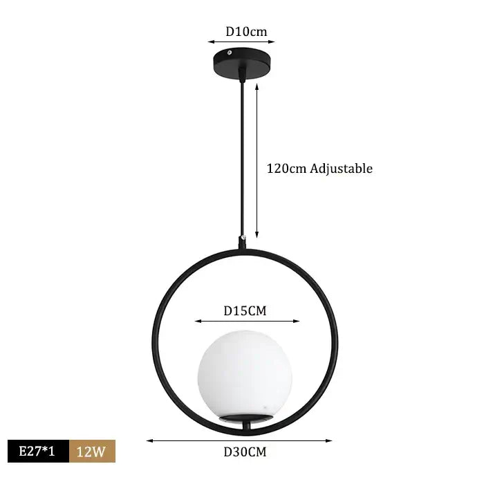 Elegant Danish Designer Pendant Light