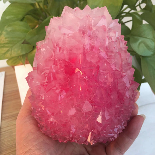 Loose Stones, Loose Stones, Loose Stones, Enchanting Rose Quartz Crystal Cluster