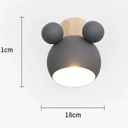 Wall Light Fixtures, Wall Light Fixtures, Wall Light Fixtures, Mouse-shaped Wall Lamps