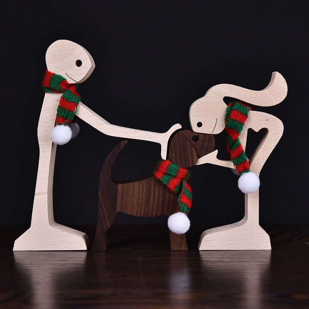 Danish Wooden Animals Ornaments