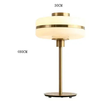 Milky Glass Gold Art Deco Pendant Light