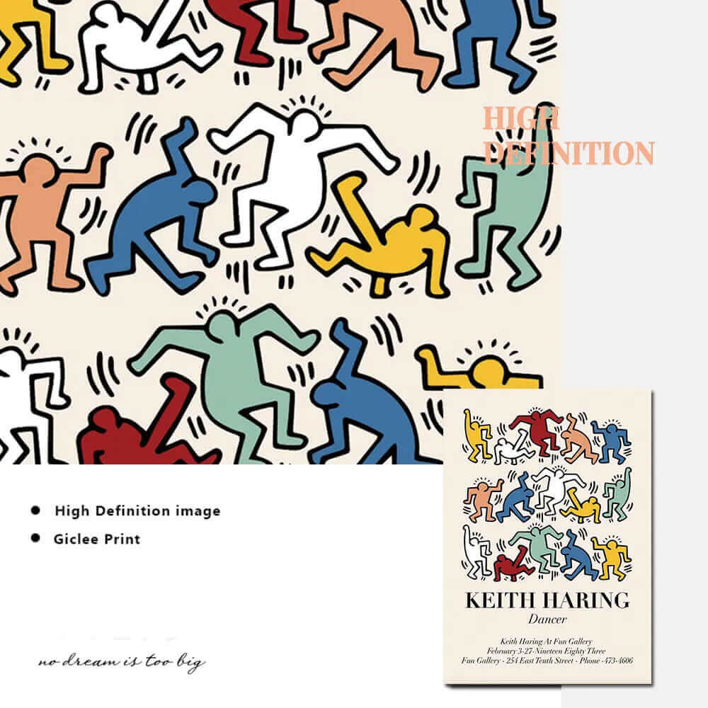 Posters, Prints, & Visual Artwork, Posters, Prints, & Visual Artwork, Posters, Prints, & Visual Artwork, Keith Haring Pride Posters