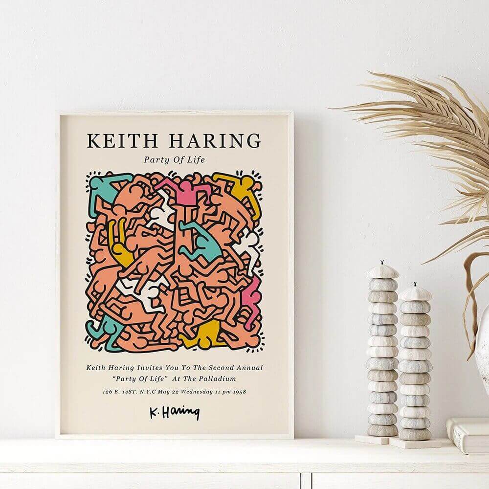 Posters, Prints, & Visual Artwork, Posters, Prints, & Visual Artwork, Posters, Prints, & Visual Artwork, Keith Haring Pride Posters