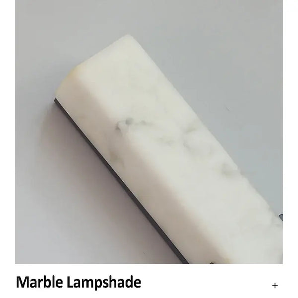 Luxury LED Marble Wall Lamp – Modern Sconce for Home & Hotel with elegant marble lampshade.