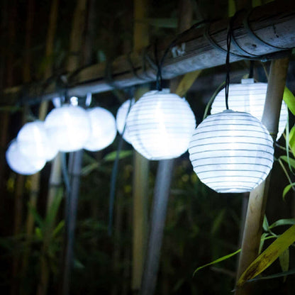 Lighting, , Lighting, Outdoor Rice Paper Festoon Lights Garland