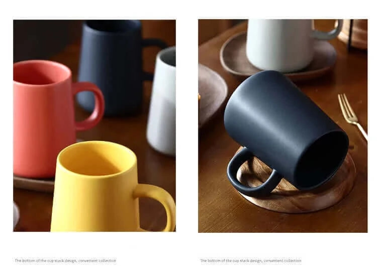 Very Large Stoneware Coffee Mugs – Stylish and Practical Design