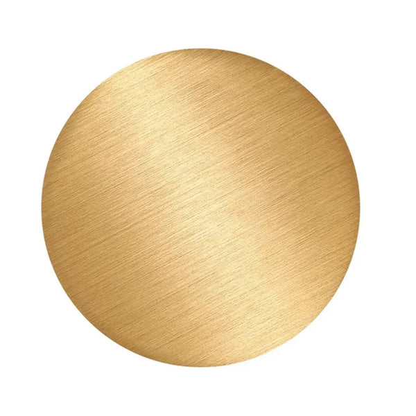Wall Lamp: Modern Copper Round