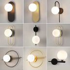 Art Deco Golden Circle Sconce | 3 Variants