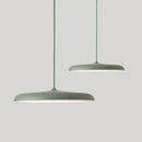 Minimalist Metal Hanging Lamp in contemporary green colors, showcasing a timeless and elegant design for modern spaces.