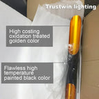 Nordic Glow Tubular Sconce: Chic & Versatile Light