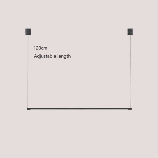 Super Simple Line Lighting | Modern LED Pendant Lamp with 120cm adjustable length, ideal for contemporary decor.