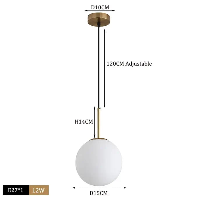 Elegant Danish Designer Pendant Light