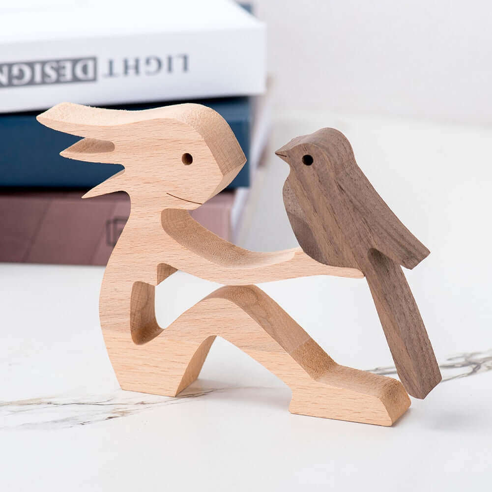 Danish Wooden Animals Ornaments