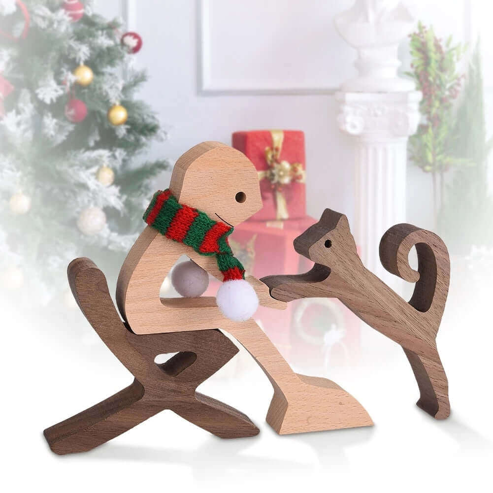 Danish Wooden Animals Ornaments