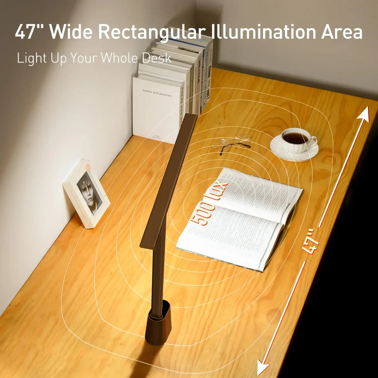 Reading Desk Lamp - Eye Protection & Portability