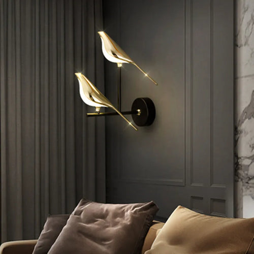 Magpie Wall Lamps Modern Wall Lights Minimalist Living Room TV Background Luxury Creative Bedroom Wall Lamp Hotel Bedside Light