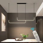 Modern Minimalist Kitchen Lighting - Black & Gold