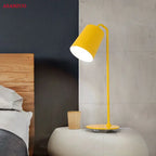 Modern Metal Desk Lamp - LED, Minimalist Design