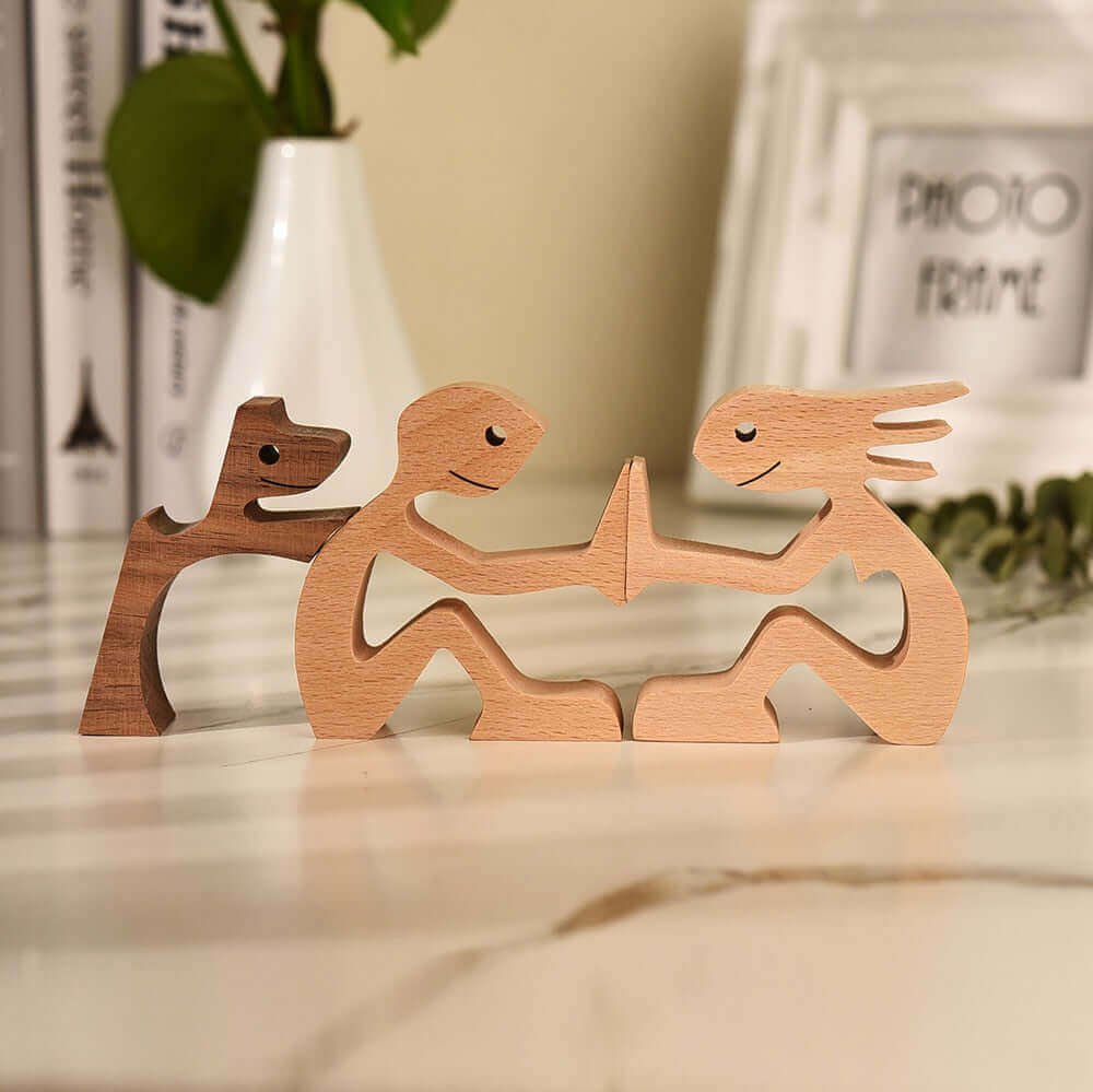 Danish Wooden Animals Ornaments