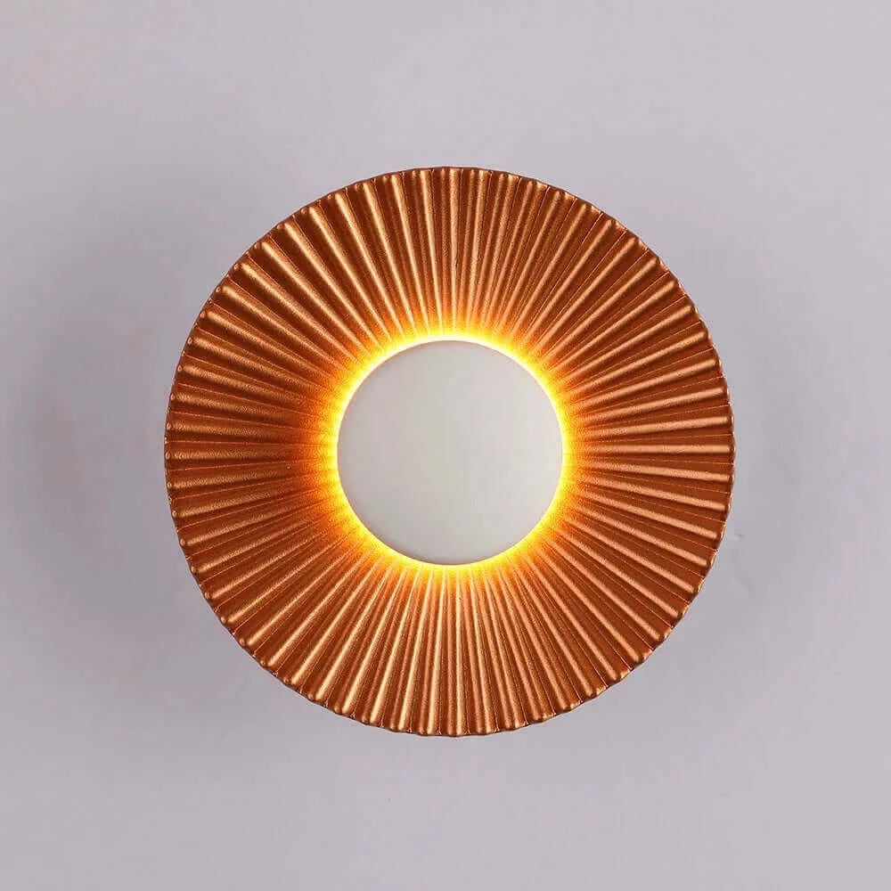 Wall Light Fixtures, Wall Light Fixtures, Wall Light Fixtures, Modern Floral Corolla Sconce in Aluminium