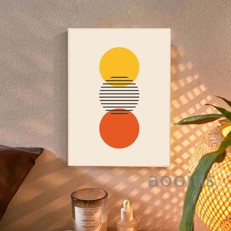 Posters, Prints, & Visual Artwork, Posters, Prints, & Visual Artwork, Posters, Prints, & Visual Artwork, Geometry & Primary Colours Mid-Century Modern Posters