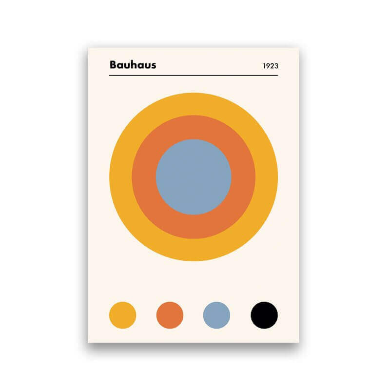 Posters, Prints, & Visual Artwork, Posters, Prints, & Visual Artwork, Posters, Prints, & Visual Artwork, Geometry & Primary Colours Mid-Century Modern Posters