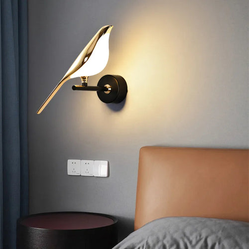 Magpie Wall Lamps Modern Wall Lights Minimalist Living Room TV Background Luxury Creative Bedroom Wall Lamp Hotel Bedside Light