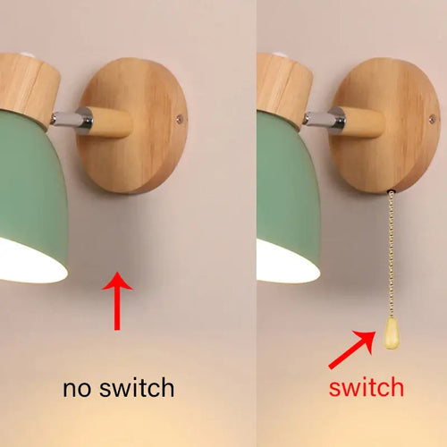Image showing Modern Sconce With Switch illustrating switch on and off options for easy operation.