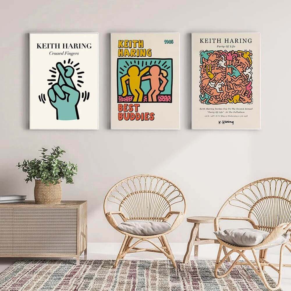 Posters, Prints, & Visual Artwork, Posters, Prints, & Visual Artwork, Posters, Prints, & Visual Artwork, Keith Haring Pride Posters