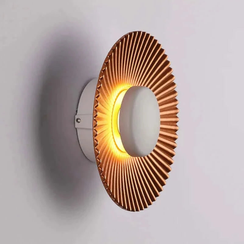 Wall Light Fixtures, Wall Light Fixtures, Wall Light Fixtures, Modern Floral Corolla Sconce in Aluminium