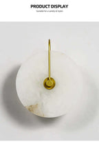 Luxurious Marble Lamp for Small Spaces