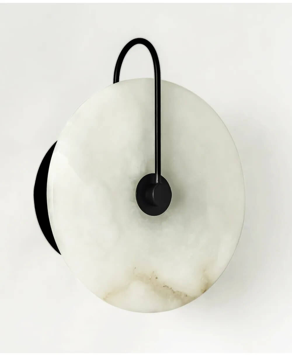 Luxurious Marble Lamp for Small Spaces