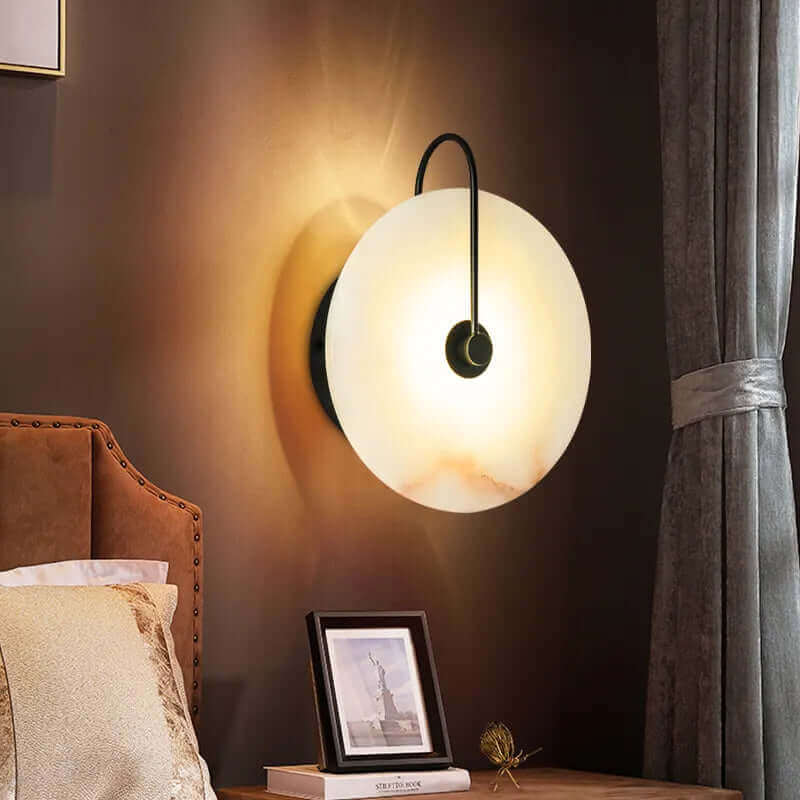 Luxurious Marble Lamp for Small Spaces